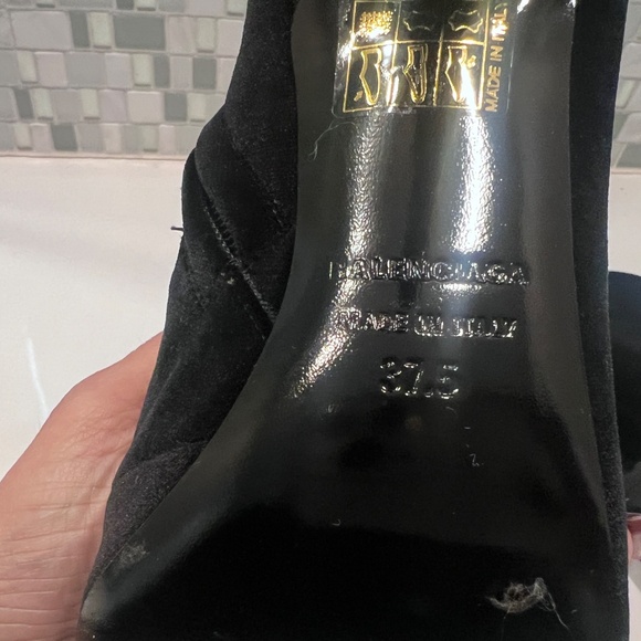 Balenciaga booties velvetblack 37.5 - Picture 6 of 8